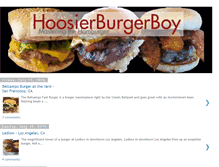Tablet Screenshot of hoosierburgerboy.com